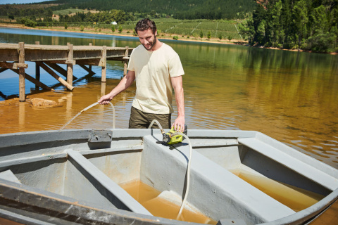 POMPA DO WODY AKUMULATOROWA BEZPRZEWODOWA RYOBI R18TP-0 ONE+ 18V