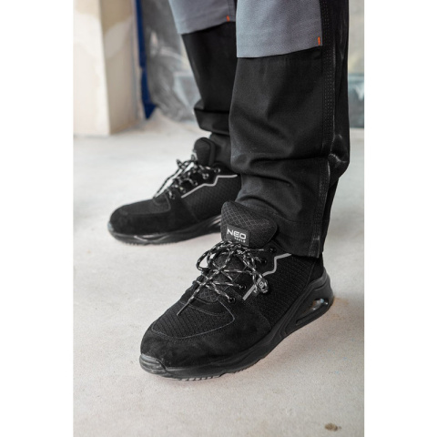 Półbuty robocze S1 SR Neo Air, stalowy podnosek, odblaskowe, rozmiar 42