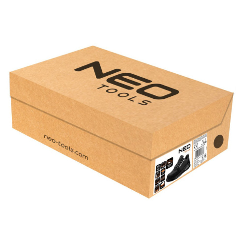 Półbuty robocze S1 SR Neo Air, stalowy podnosek, odblaskowe, rozmiar 42