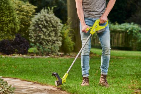 RYOBI AKUMULATOROWA PODKASZARKA KOSA 23cm WYKASZARKA RY18LT23A-120+2Ah ONE+