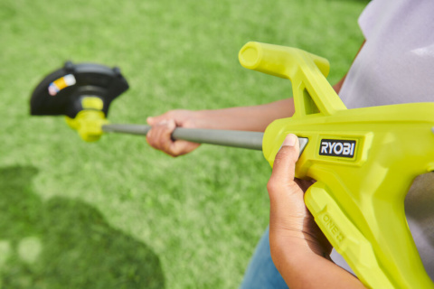 RYOBI AKUMULATOROWA PODKASZARKA KOSA 23cm WYKASZARKA RY18LT23A-120+2Ah ONE+