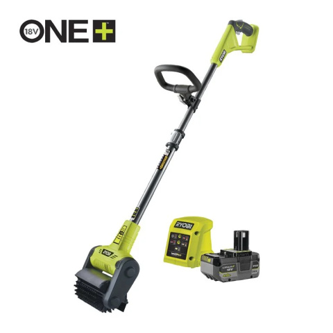 Urządzenie akumulatorowe do czyszczenia tarasów i patio 18V ONE+ z akumulatorem 4.0 Ah i ładowarką RY18PCB-140