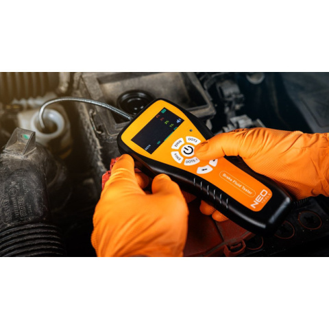 Elektroniczny tester płynu hamulcowego DOT3 DOT4 DOT5 EVN4 EVN6 NEO TOOLS 11-273