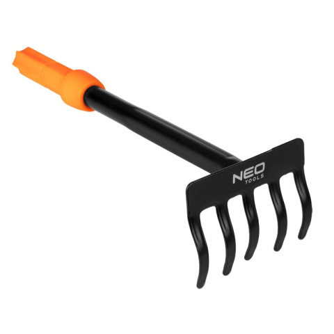 GRABKI MAŁE 5 ZĘBÓW 85x250mm OGRODOWA CLICK SYSTEM 95-073 NEO TOOLS