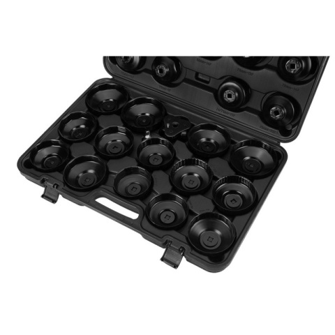 Klucze nasadowe do filtrów oleju 30szt. nasadka filtra walizka komplet NEO TOOLS 11-242