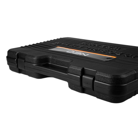 Klucze nasadowe do filtrów oleju 30szt. nasadka filtra walizka komplet NEO TOOLS 11-242