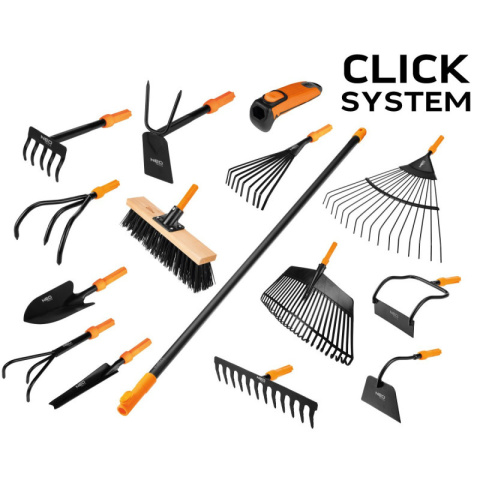 ŁOPATKA ogrodowe mała STAL węglowa BEZ TRZONKA Click System 95-071 NEO TOOLS