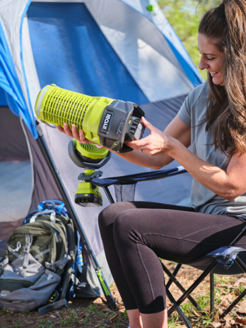 Lampa UV na owady Ryobi ONE+ RY18BZA-0 Owadobójcza Akumulatorowa RY18BZA-0