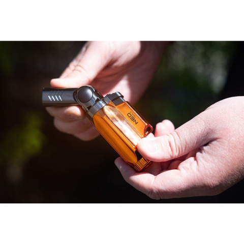 Mikropalnik gazowy z zapłonem piezo regulacja płomienia 200W 1300°C NEO TOOLS 19-907