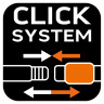 Motyczka dwustronna mała Click System NEO TOOLS 95-074