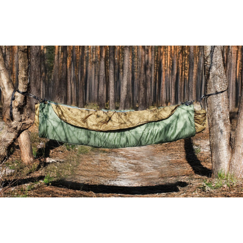 Ocieplacz kempingowy podpinka hamakowa do hamaka 2w1 kołdra kempingowa NEO TOOLS