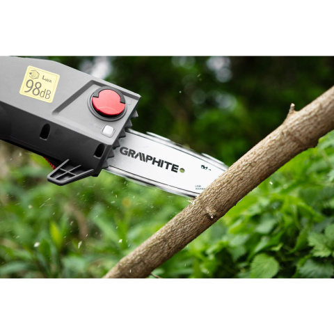 Pilarka nożyce na wysięgniku akumulatorowa elektryczne do żywopłotu Graphite 58G098