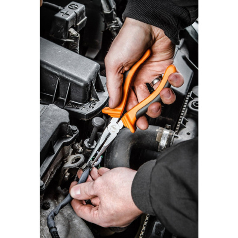 SZCZYPCE WYDŁUŻONE PROSTE TNĄCE KOMBINERKI 200MM CRV STEEL01-014 NEO TOOLS