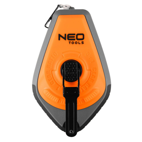 Sznurek traserski z przekładnią 3:1 + kreda niebieska barwnik NEO TOOLS 49-952