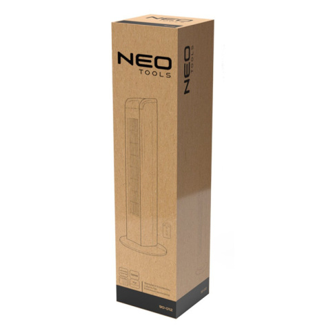 Wentylator kolumnowy mocny 50W cichy 60dB z pilotem timer NEO TOOLS 90-012