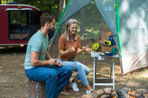 Wentylator wiatrak Zaciskowy biurkowy 10cm Akumulatorowy 18V ONE+ RCF18-0 RYOBI