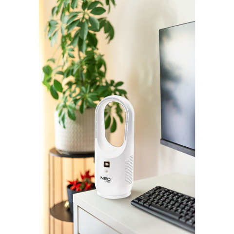 Wentylator wiatrak bezłopatkowy akumulatorowy kolumnowy mały NEO TOOLS 90-013
