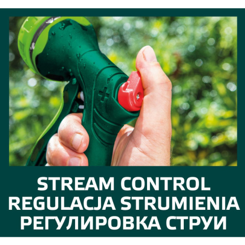 Zraszacz pistoletowy ogrodowy pistolet do zraszania 7-funkcyjny VERTO 15G707