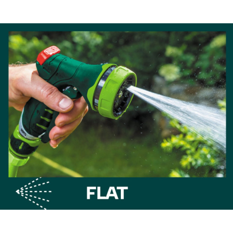 Zraszacz pistoletowy ogrodowy pistolet do zraszania 7-funkcyjny VERTO 15G707