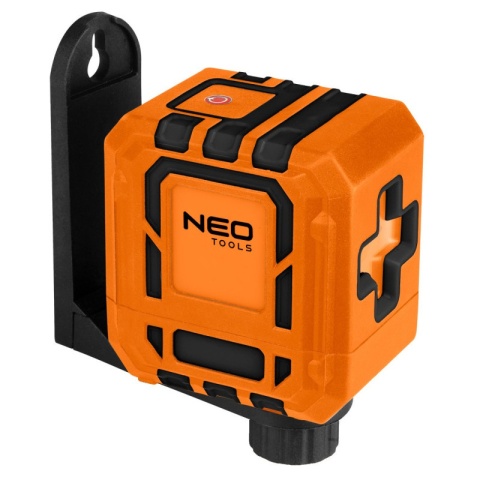 Laser Krzyżowy Samopoziomujacy 30m Etui Uchwyt Poziomica Laserowa NEO TOOLS 75-143