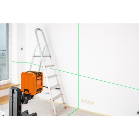 Laser Krzyżowy Samopoziomujacy 30m Etui Uchwyt Poziomica Laserowa NEO TOOLS 75-143