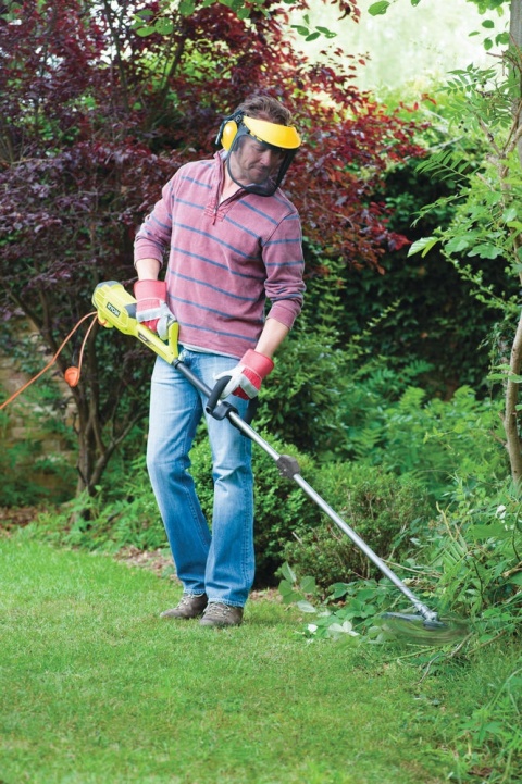 PODKASZARKA KOSA ELEKTRYCZNA 1200W 38cm KOSIARKA DO TRAWY RYOBI RBC1226I