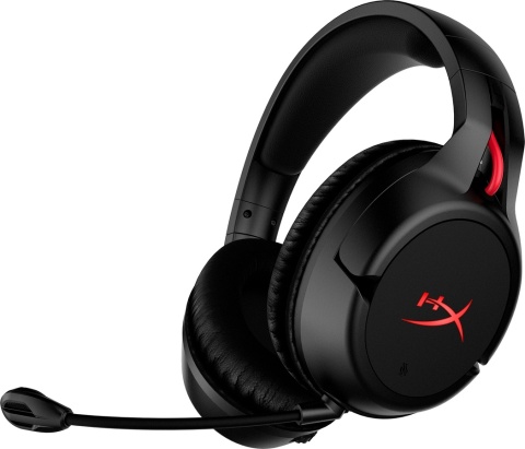 Słuchawki bezprzewodowe gamingowe nauszne HyperX Cloud Flight Wireless czarno-czerwone 4P5L4AM
