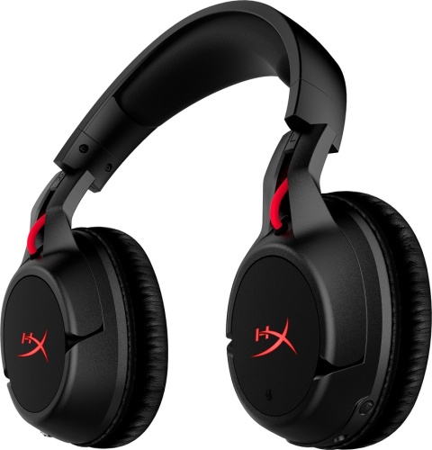 Słuchawki bezprzewodowe gamingowe nauszne HyperX Cloud Flight Wireless czarno-czerwone 4P5L4AM