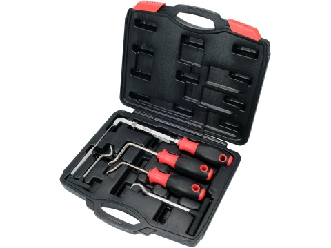 Zestaw do demontażu uszczelnień i oringów. Zawiera 6 elementów YT-06785