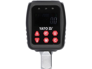Adapter dynamometryczny elektroniczny 1/2" 10-200 nm YT-07535