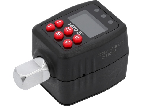 Adapter dynamometryczny elektroniczny 1/2" 10-200 nm YT-07535