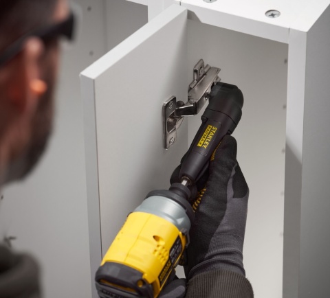 Adapter kątowy do bitów Nasadka kątowa + Bity udarowe STANLEY STA88582-XJ