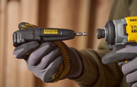 Adapter kątowy do bitów Nasadka kątowa + Bity udarowe STANLEY STA88582-XJ