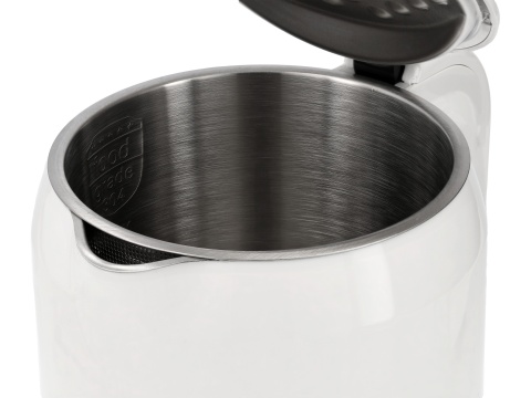 Czajnik el. 1,7l, regulacja temperatury, biały 68223