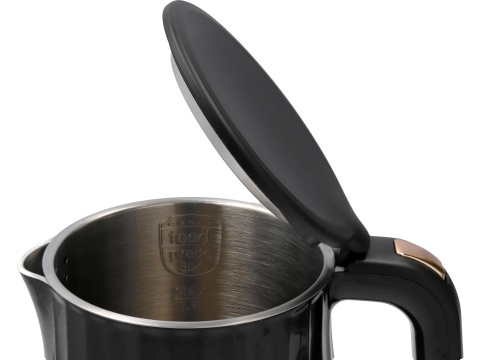 Czajnik el. 1,7l, regulacja temperatury, czarny 68218