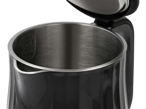 Czajnik el. 1,7l, regulacja temperatury, czarny 68218