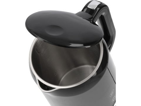 Czajnik elektryczny 1,7l, regulacja temp. Czarny 68219