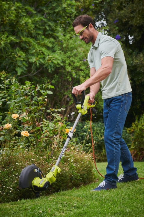 ELEKTRYCZNA KOMPAKTOWA PODKASZARKA KOSA DO TRAWY 600W 30CM RLT6130 RYOBI