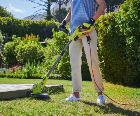 ELEKTRYCZNA KOMPAKTOWA PODKASZARKA KOSA DO TRAWY 600W 30CM RLT6130 RYOBI
