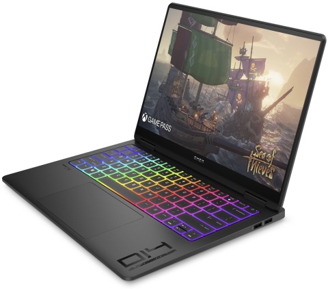 HP OMEN Transcend 14 2.8K OLED 120Hz Intel Core Ultra 9 185H 16-rdzeni 32GB LPDDR5x 2TB SSD NVMe NVIDIA GeForce RTX 4070 8GB W11
