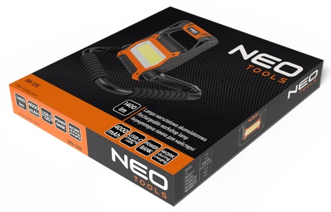 Lampa warsztatowa akumulatorowa 1400lm 99-126