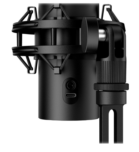 Mikrofon HyperX QuadCast 2 S USB, przetwornik pojemnościowy, podświetlenie RGB LED, streaming, gaming, podcasty, 9A273AA