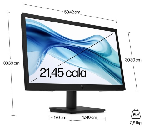 Monitor HP Series 3 Pro 322pv FullHD 21.45 cala 100Hz 1920x1080 HDMI VGA 9U5A2AA