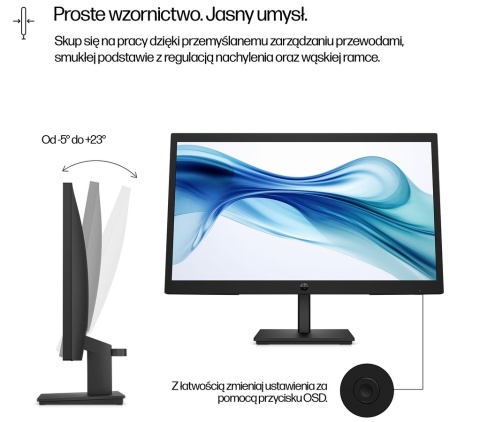 Monitor HP Series 3 Pro 322pv FullHD 21.45 cala 100Hz 1920x1080 HDMI VGA 9U5A2AA