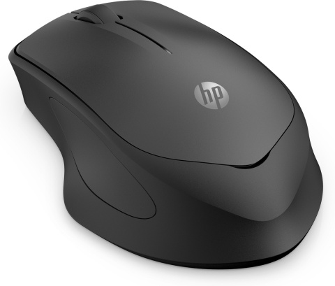 Mysz bezprzewodowa HP 280 Silent Black Wireless Mouse, czarna, cichy klik, odbiornik 2.4GHz USB 19U64AA