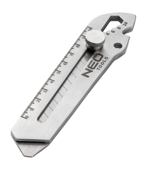 Nóż z ostrzem łamanym wielofunkcyjny, 6 w 1 63-713