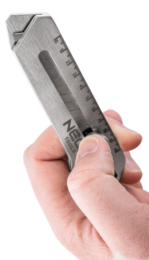 Nóż z ostrzem łamanym wielofunkcyjny, 6 w 1 63-713