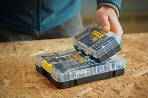 STANLEY FATMAX 55-elementowy zestaw bitów udarowych w kasecie STA88559