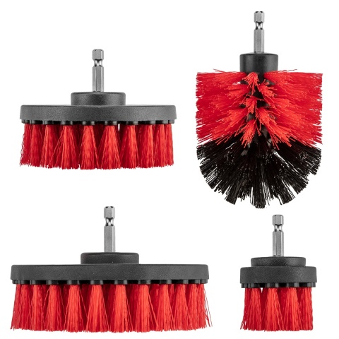 Szczotki czyszczące na wiertarkę, 4 szt 57T437