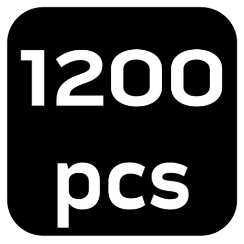 Szczypce do zaciskania końcówek 205 mm + 1200 tulejek 01-562